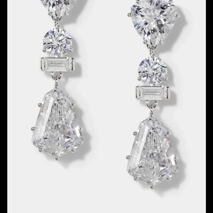 Nadri Luxor Kite CZ Drop Earrings